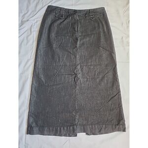 Cato Maxi Jean Skirt 12‎ Denim Western Stretch Ranch Cottagecore Boho Modest